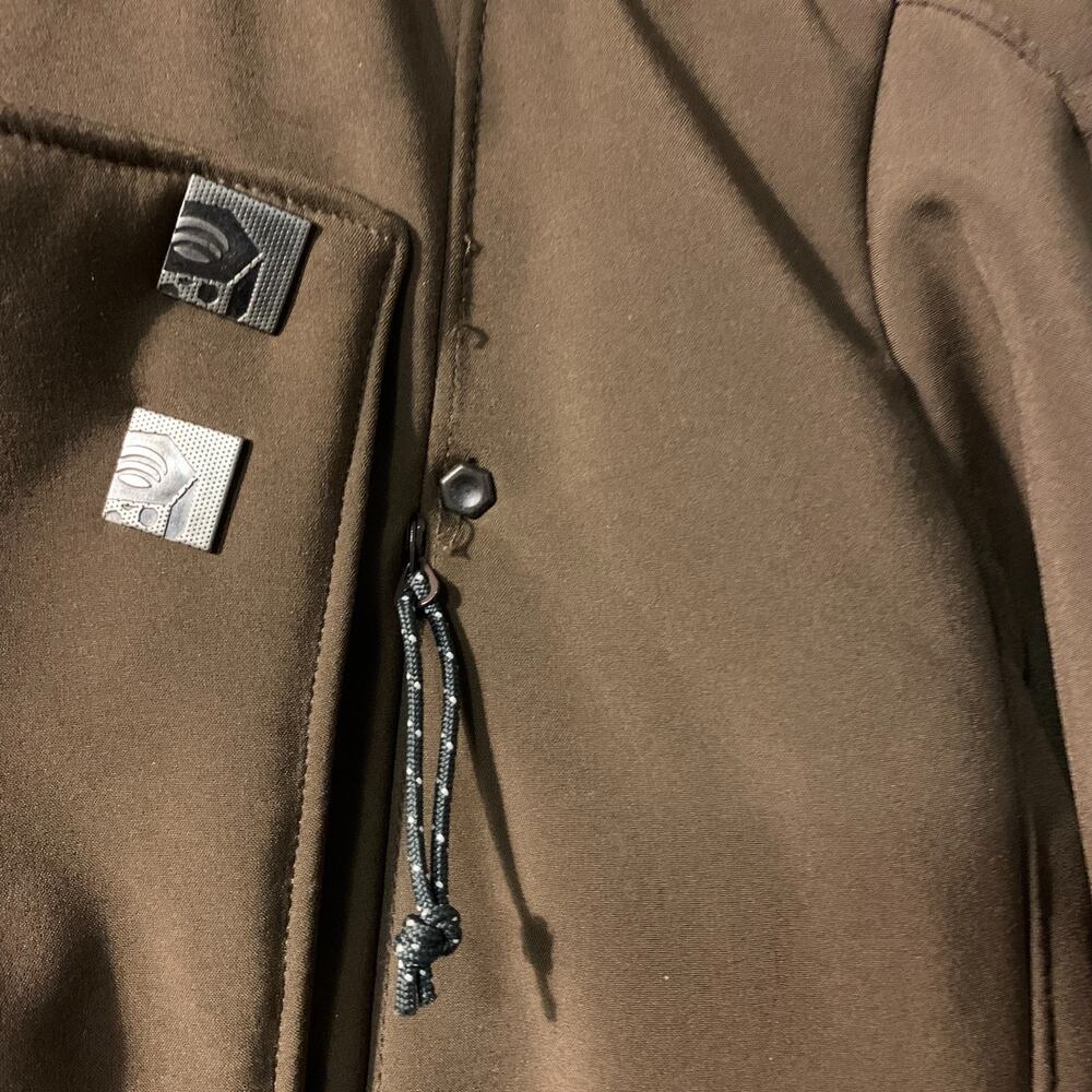 Mountain Hardwear Women's Fleece Lined Coat Size M Brown Full Zip Casual Fall - Picture 12 of 14